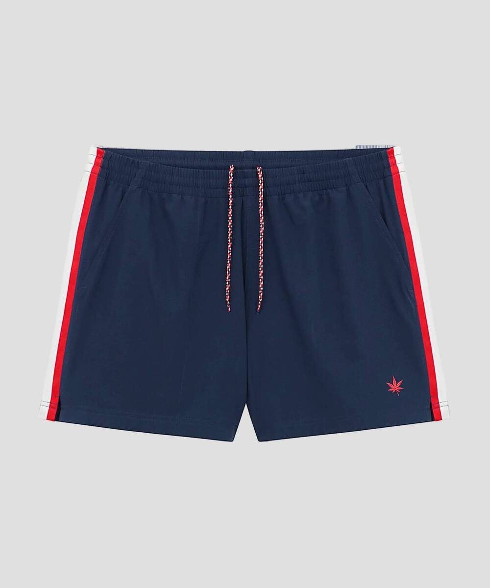 NEW BOAST men's tipped match short in navy